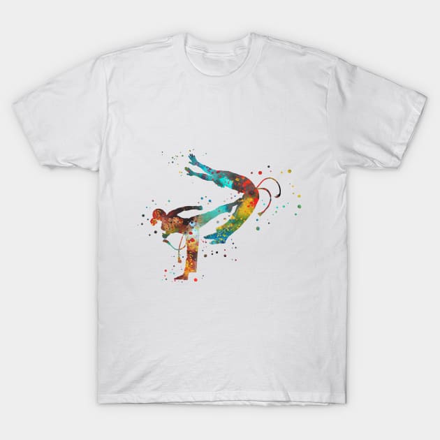 Capoeira T-Shirt by RosaliArt